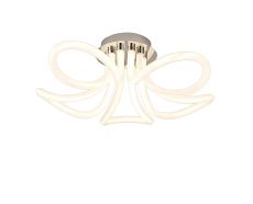 Knot II Ceiling, 60W LED, 3000K, 4500lm, IP20, Chrome, 3yrs Warranty