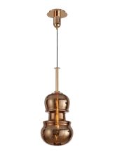 Sonata Pendant 29cm Round, 1 x E27, Copper