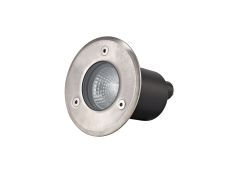 Benecia GU10 Round Inground Light, Stainless Steel 316L, IP67, Cut Out: 68/82mm