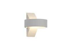 Maite Up & Downward Lighting Wall Light, 6W LED 3000K, Sand White, 520lm, IP54, 3yrs Warranty
