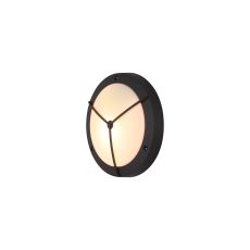 Daru Framed Bulkhead Wall Lamp, 1 Light E27, Anthracite, IP54