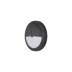 Daru Eyelid Bulkhead Wall Lamp, 1 Light E27, Anthracite, IP54