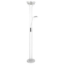 LED Mother & Child Floor Lamp - Chrome