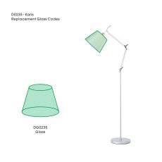 Karis Replacement Shade For D0235 Floor Lamp