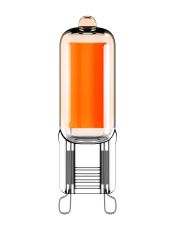 HaloLED G9 1.5W 1800K Warm White, 130lm, Amber Finish, 3yrs Warranty