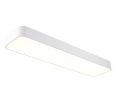 Cumbuco Flush Rectangle, 5100lm, 85W LED 4000K White/Acrylic, 3yrs Warranty