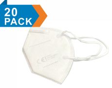 KN95/FFP2 4 Layer Mask, (2 Packs 10) High Standard PP Non-Woven Fabrics, Effectively Resist Fine Particles (PM2.5) >=95%, Breathable And Comfortable.