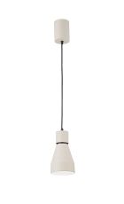 Kos Pendant Small 11cm Round 1 x E27, Matt White