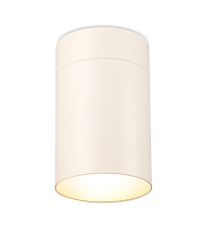 Aruba Flush Large 12cm Round 1 x E27, Matt White