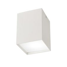 Kailua Flush Square 1 x GU10, White