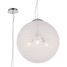 Bola Pendant 50cm Round 3 x E27, Chrome