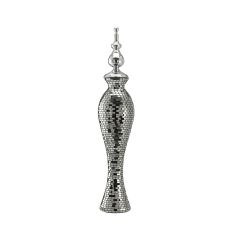 (DH) Anika Mosaic Ornament Small Silver