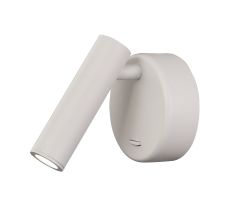 Prea Wall/Reading Light, 3W LED, 3000K, 210lm, Switched, White, 3yrs Warranty