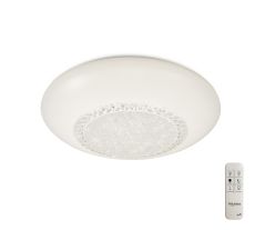 Opera Flush Fitting 41cm Round, 24W LED, 3000K-6500K Tuneable White, 1680lm, White, Remote Control, 3yrs Warranty