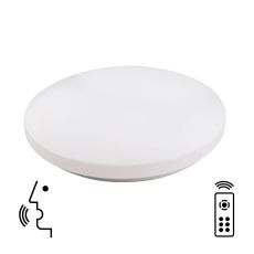 Zero Smart Ceiling, 80W LED, 2700-5000K Tuneable White, 4500lm, Remote Control, White, 3yrs Warranty