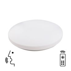 Zero Smart Ceiling, 56W LED, 2700-5000K Tuneable White, 3500lm, Remote Control, White, 3yrs Warranty