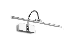Paracuru 45cm Wall Lamp/Picture Light, 8W, 3000K, 619lm, Polished Chrome, 3yrs Warranty
