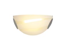 Aldo Wall Lamp, 1 x 12W LED, 3000K, 780lm, Polished Chrome/White, 3yrs Warranty