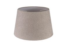 Alessandro Round, 45x28cm Fabric Shade (H), Multi/White Laminate