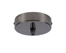 Briciole Canopy/Ceiling Rose Kit, Black Chrome c/w Cable Clamp