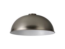 Briciole Dome 35cm Lampshade, Brushed Nickel