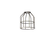 Briciole Cylinder 14cm Wire Cage Shade, Antique Brass