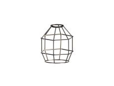 Briciole Hexagon 14cm Wire Cage Shade, Antique Brass