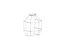 Briciole Hexagon 14cm Wire Cage Shade, White