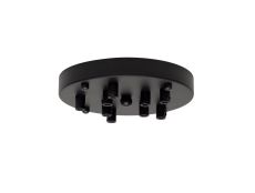 Briciole 18cm 9 Hole Canopy/Ceiling Rose Kit, Black