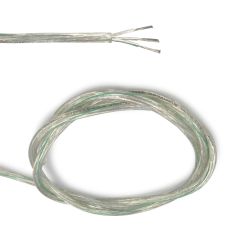 Briciole 1m Clear 3 Core 0.75mm Cable VDE Approved (qty ordered will be supplied as one continuous length)