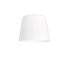 Briciole Flat Top 18cm Glass Shade (G), Opal