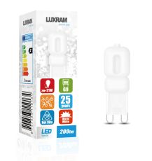 CapsuLED G9 2W 3000K Warm White, 200lm, Frosted Finish