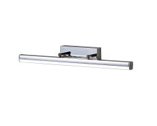 Dalaman Wall Lamp Medium Adjustable, 1 x 12W LED, 4000K, 1192lm, IP44, Polished Chrome, 3yrs Warranty