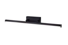 Dalaman Wall Lamp Large Adjustable, 1 x 18W LED, 4000K, 1784lm, IP44, Sand Black, 3yrs Warranty