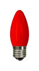 Decorative Multi-LED Candle E27 0.3W Red