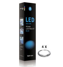 Disc Ultra Blue Kit 4x18 LED (6W) C/W 2.5m Cable