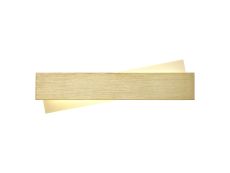 Ditoarea 35cm Linear Wall Lamp, 1 x 8W LED, 3000K, 640lm, Brushed Gold/Frosted White, 3yrs Warranty