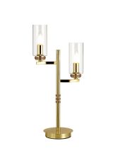Ginamuro Table Lamp, 2 x E14, Polished Gold
