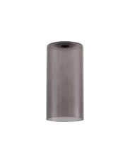 Giuseppe 10x20cm Tall Cylinder (A) Smoke Glass Shade