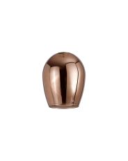 Giuseppe 12x16cm Wine Glass (D) Copper With Inner Frosted Glass Shade