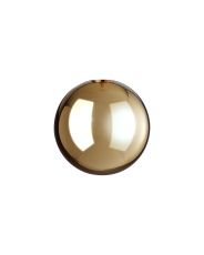 Giuseppe 15cm Round Gold With Inner Frosted Globe (G) Glass Shade