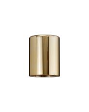 Giuseppe 12x15cm Medium Cylinder (A) Gold Glass Shade
