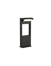 Goodfellas Short Post, 1 x 10W LED, 3000K, 720lm, IP54, Graphite Black, 3yrs Warranty