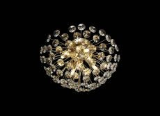 Hiphonic Wall / Ceiling 4 Light G9 French Gold / Crystal