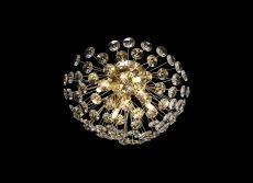 Hiphonic Wall / Ceiling 4 Light G9 French Gold / Crystal