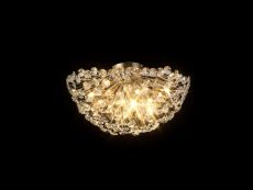 Hiphonic Ceiling 50cm 11 Light G9 French Gold / Crystal