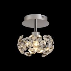 Hiphonic 17cm 1 Light G9 Surface Light With Polished Chrome/Crystal Shade