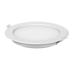 Intego Round Classic 6 Inch 12W Warm White 850lm (White Finish), Cut Out: 165mm, 3yrs Warranty