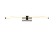 Manresa Wall Lamp Large, 2 x 6W LED, 3000K, 840lm, IP44, Polished Chrome, 3yrs Warranty
