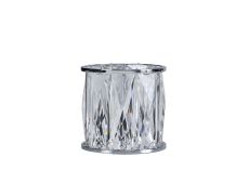Acacia 10.8cm Non-Electric Chrome / Clear Crystal Shade (A),